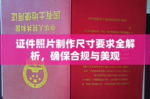 阿图什证件照片制作尺寸要求全解析，确保合规与美观