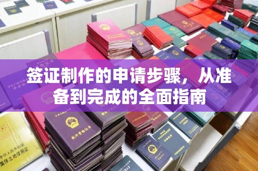 鞍山签证制作的申请步骤，从准备到完成的全面指南
